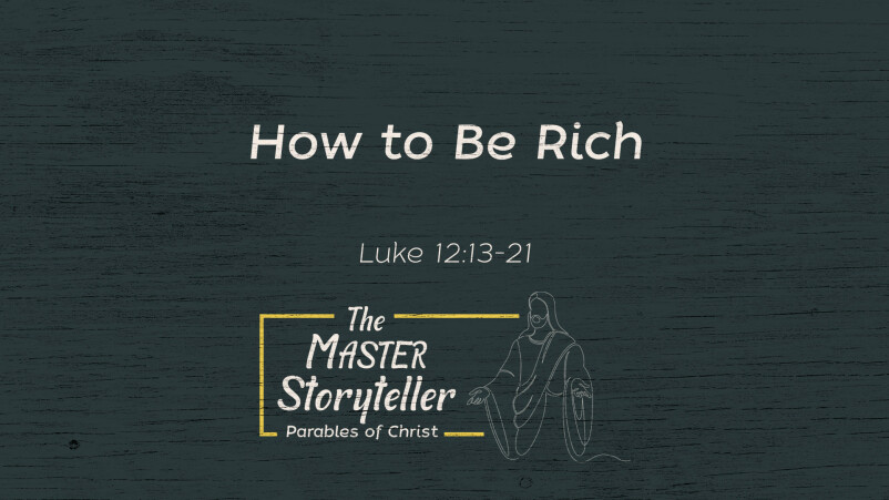 How to Be Rich