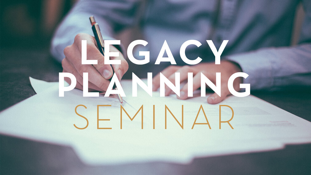 Legacy Planning Webinar