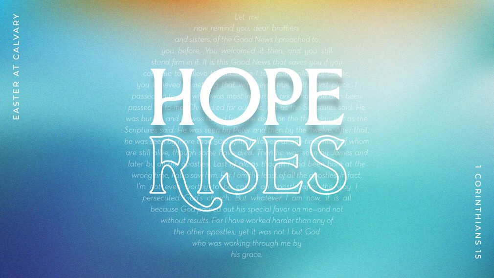 Hope Rises - Series