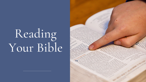 FAMILY WORKSHOPS & MILESTONES: Promoting Discipleship at home-Reading your Bible