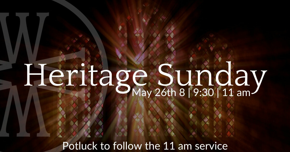 Heritage Sunday | Woodburn Baptist Church