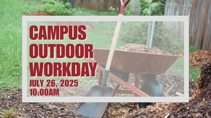 Grace Campus Outdoor Workday