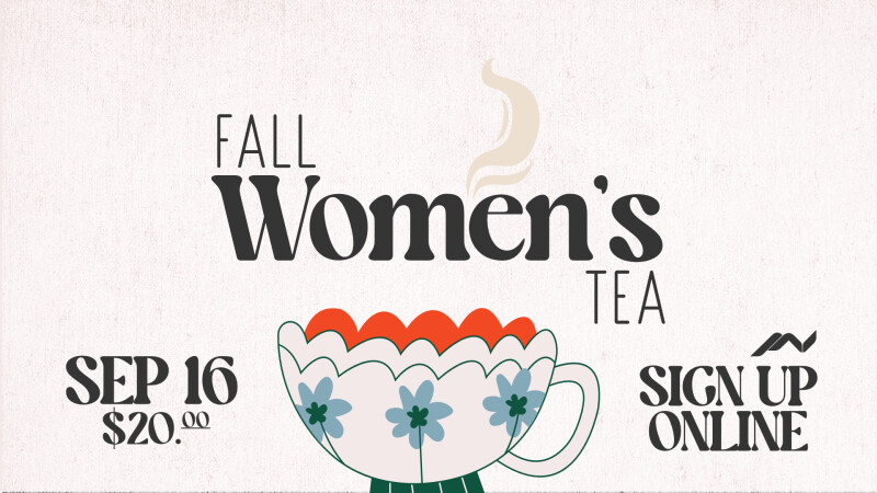 Women's Fall Tea