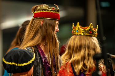 wise people in nativity play