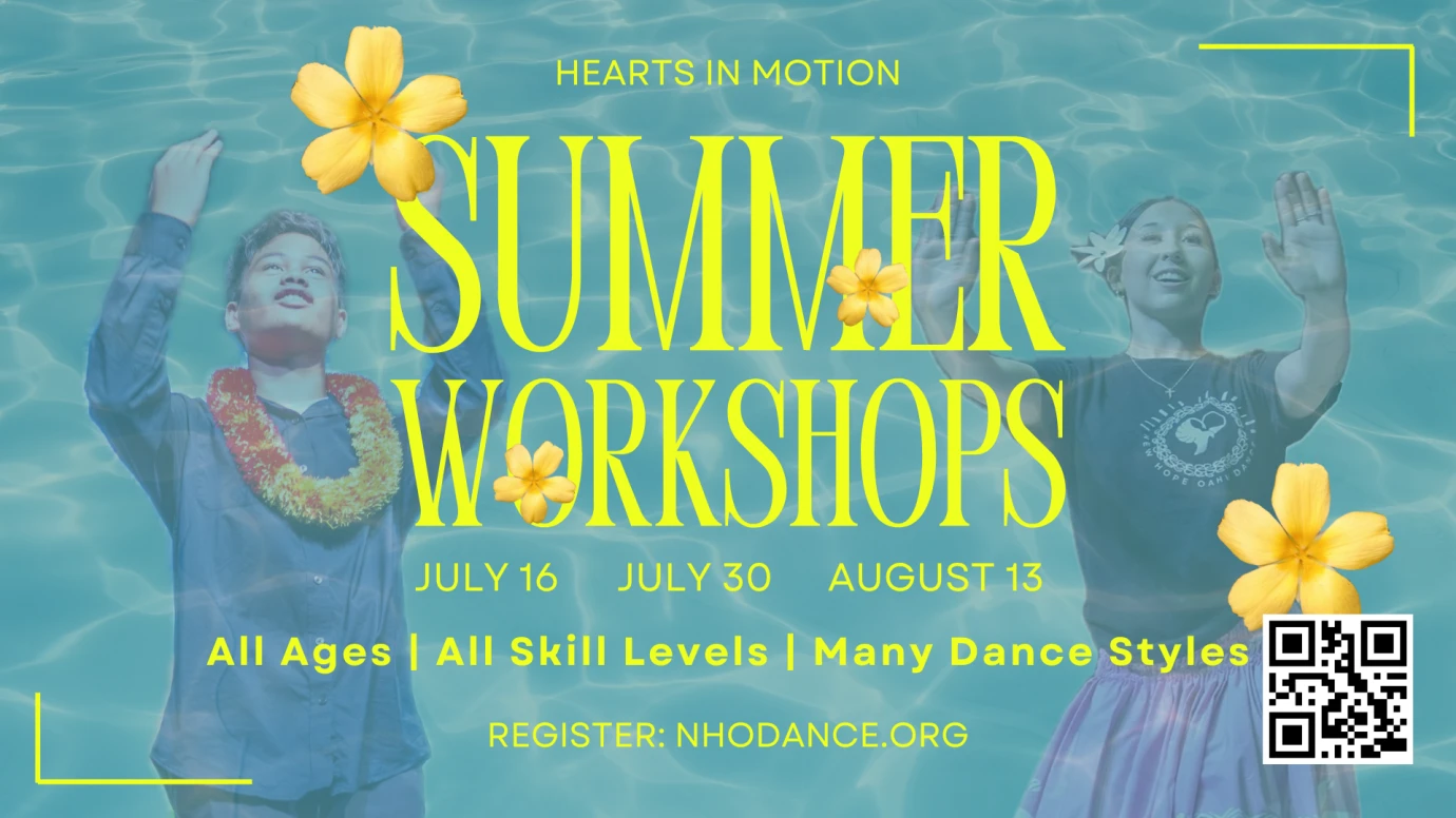 Hearts In Motion: Summer Workshops 2026