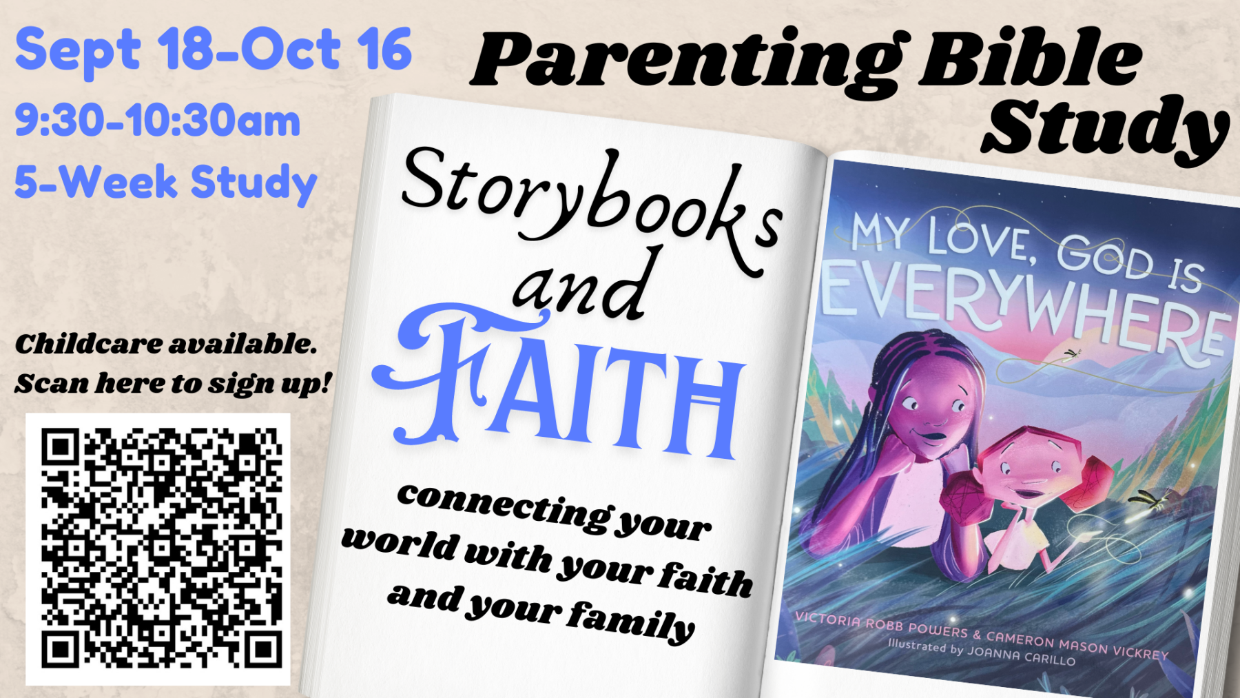 Storybooks and Faith Bible Study