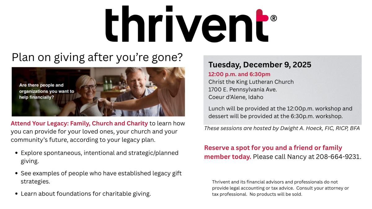 Thrivent Legacy Workshop