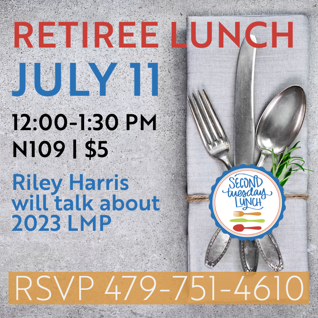 Retiree Lunch (2nd Tuesday Lunch)