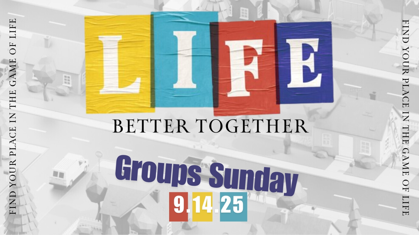 Groups Sunday