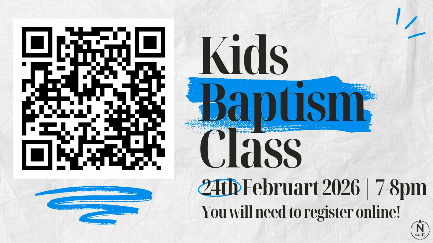 KIDS BAPTISM CLASS
