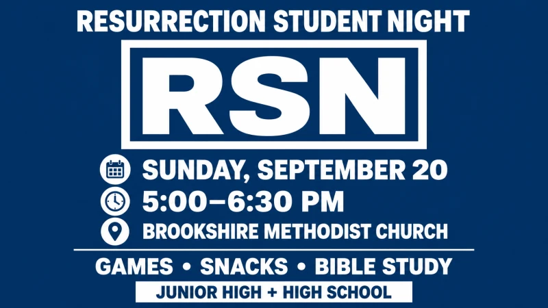 Resurrection Student Night (RSN)