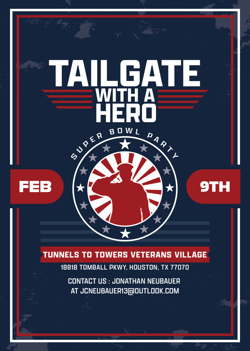 Mission Serving Opportunity: Tailgate with a Hero