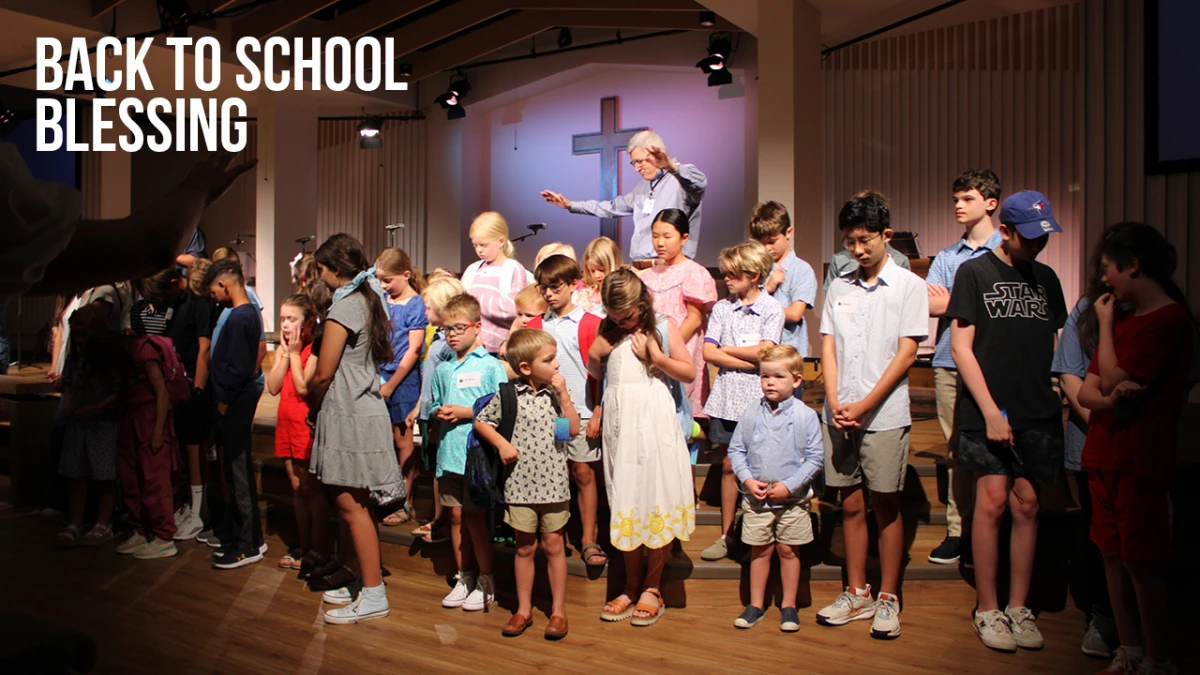 Back to School Blessing