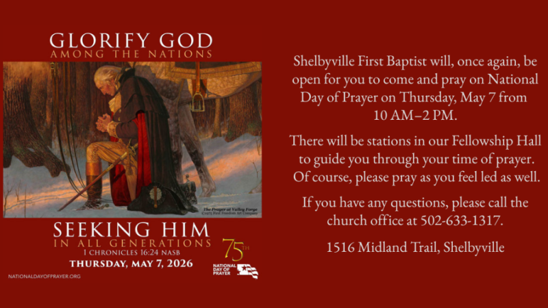 National Day of Prayer