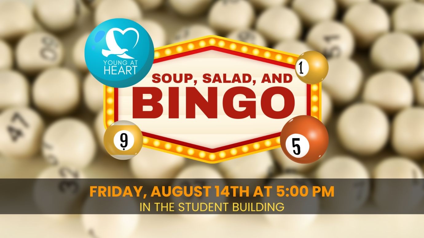 YOUNG AT HEART - Soup & Salad and Bingo 