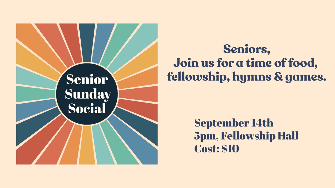 Senior Sunday Socials