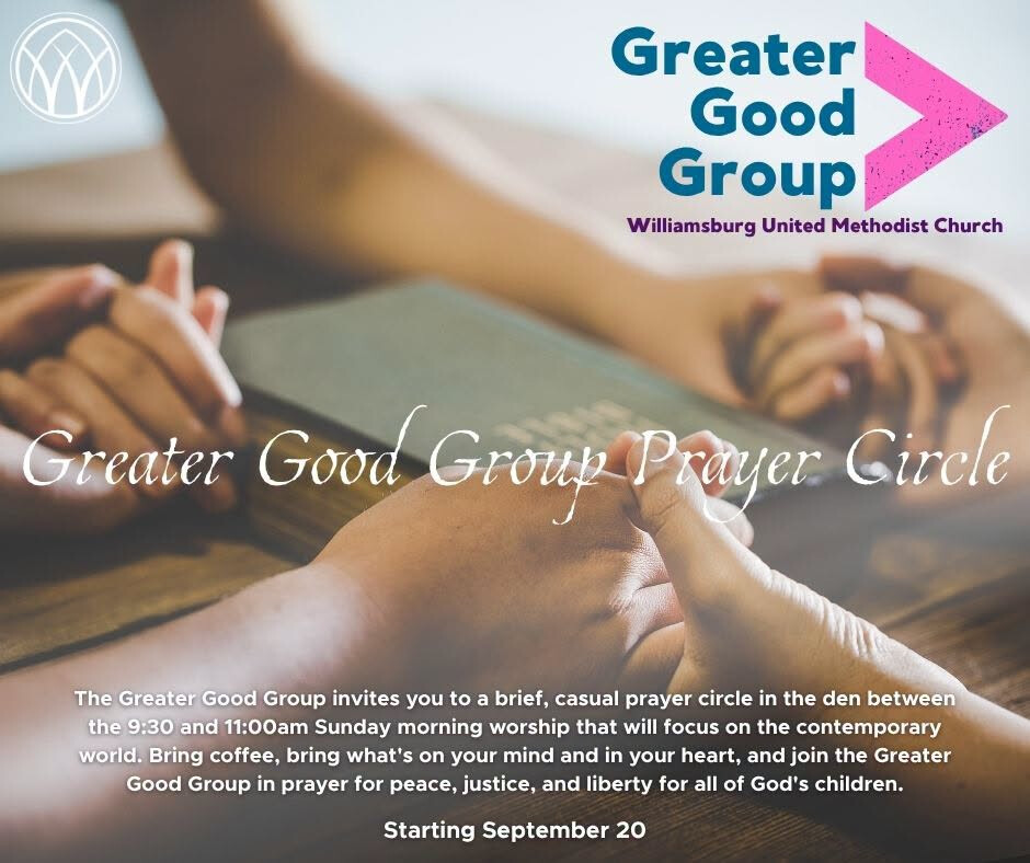 GREATER GOOD GROUP PRAYER CIRCLE