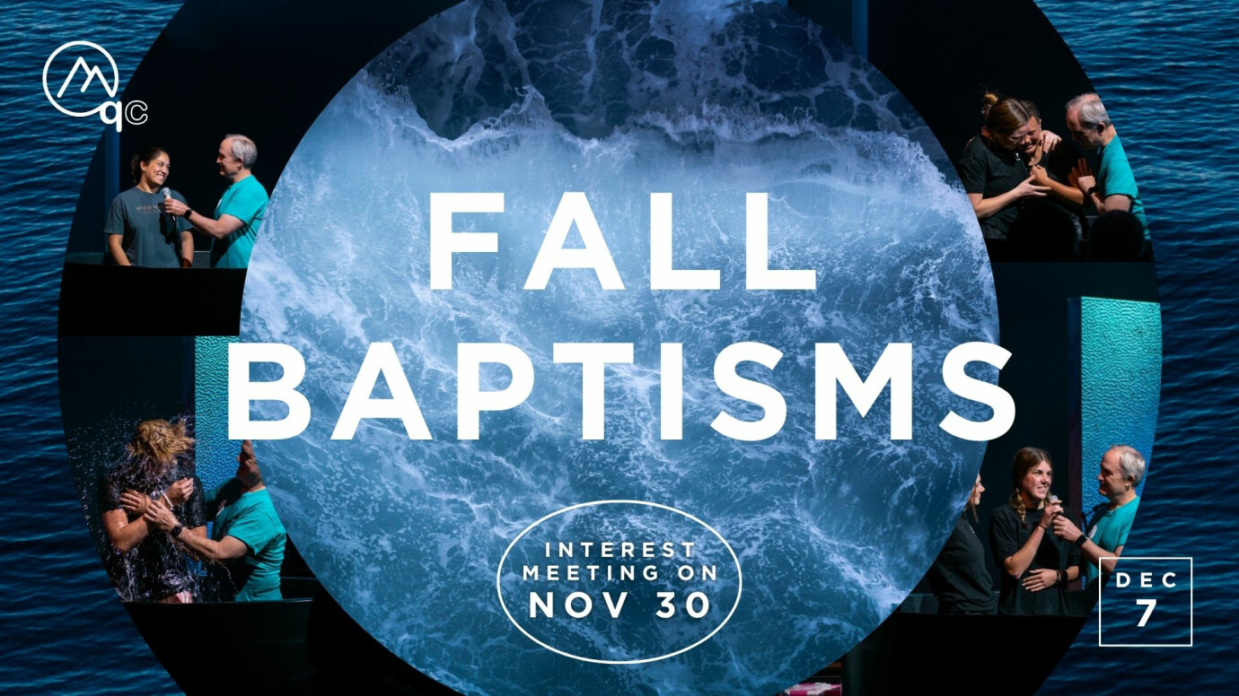 Fall Baptism