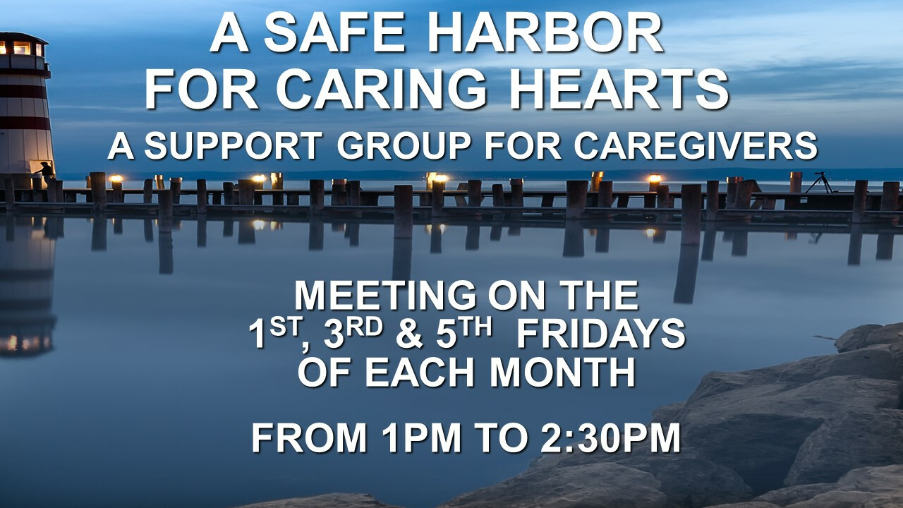 1 PM Safe Harbor for Caring Hearts