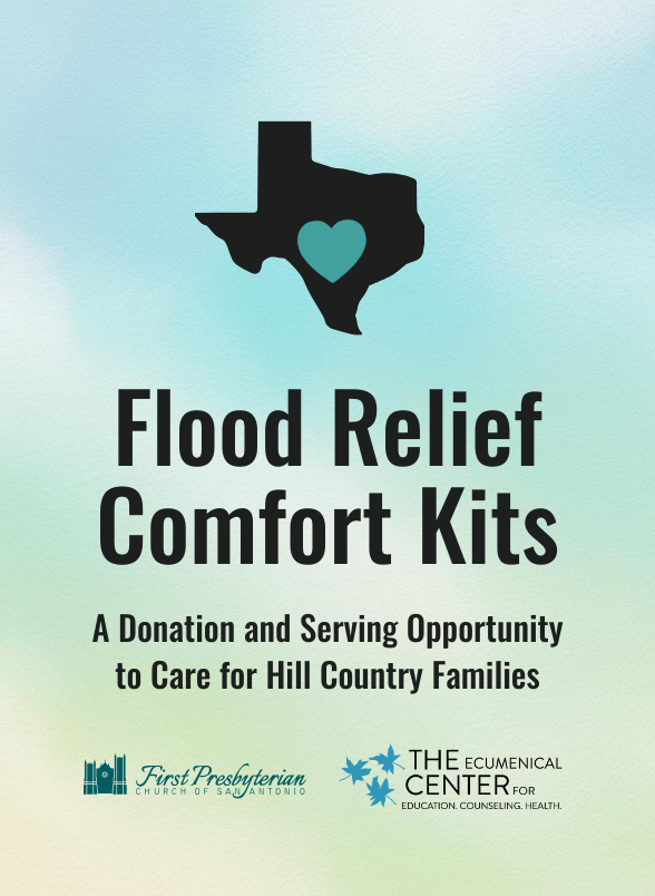 Flood Relief Comfort Kit Packing