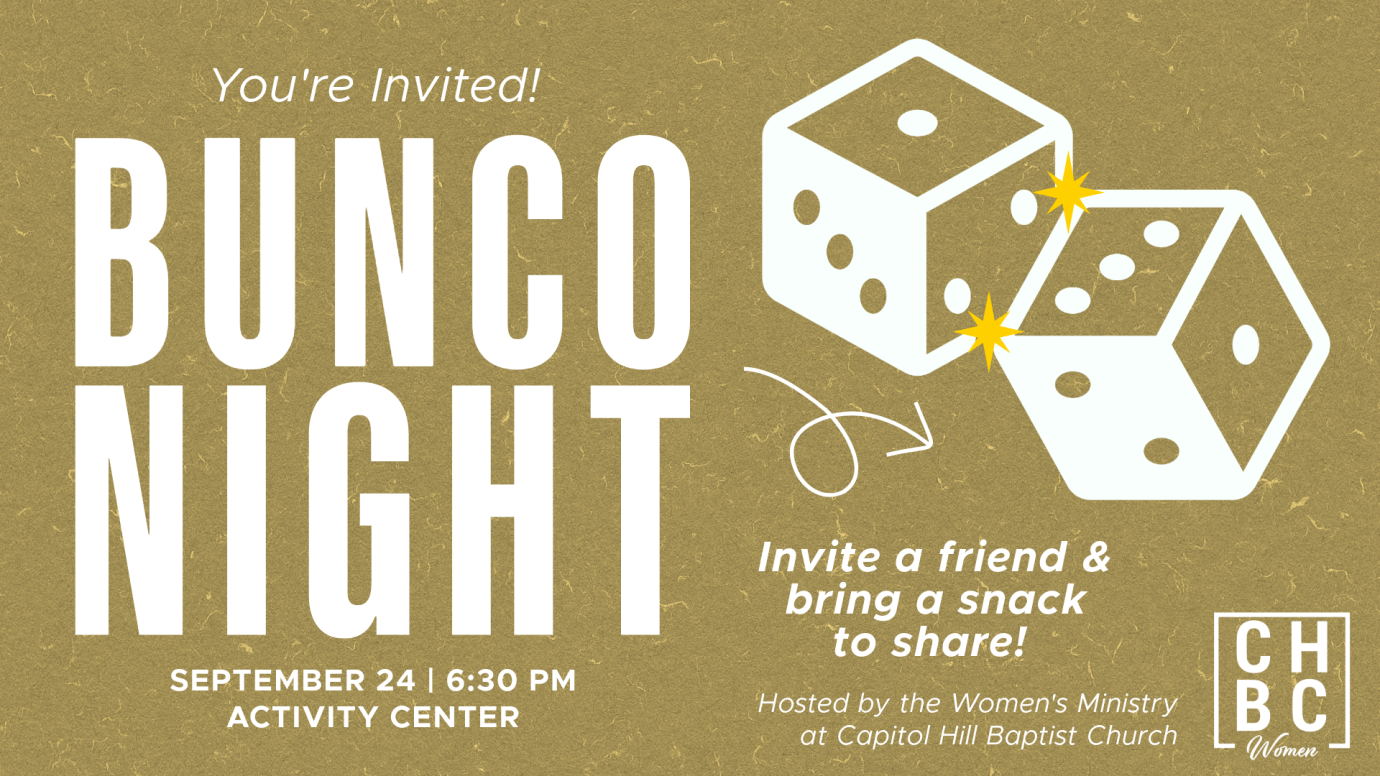 Ladies Bunco Night