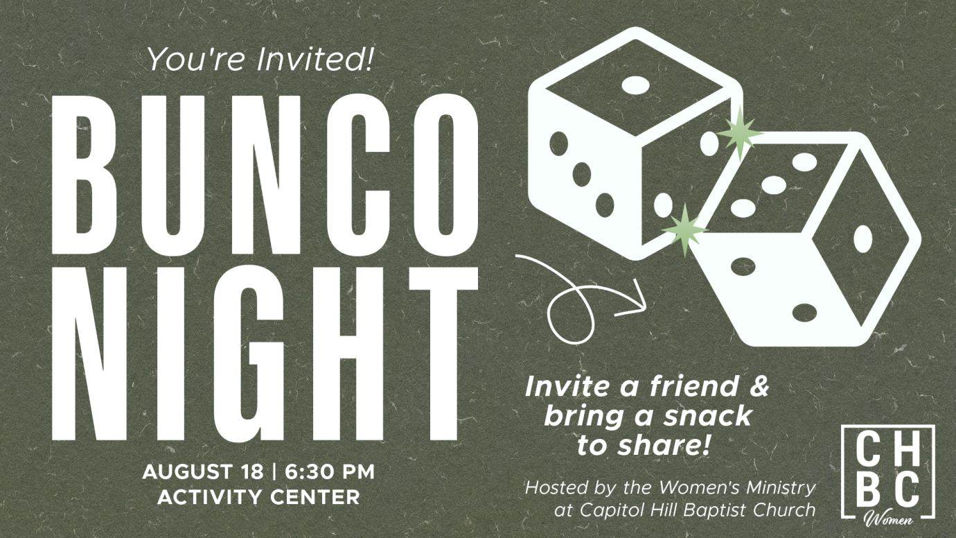 Ladies Bunco Night