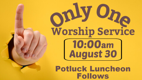 August Combined Service