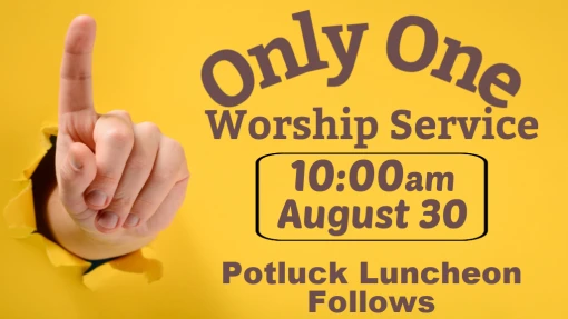 August Combined Service