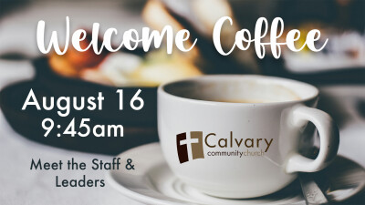 Welcome Coffee
