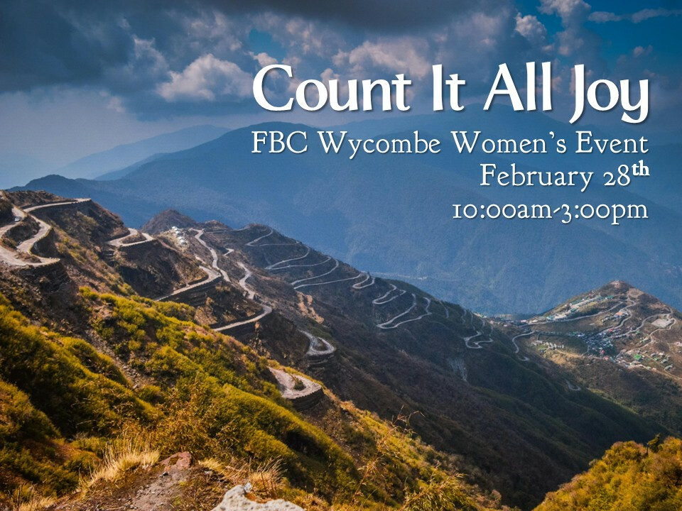 Count It All Joy 2026