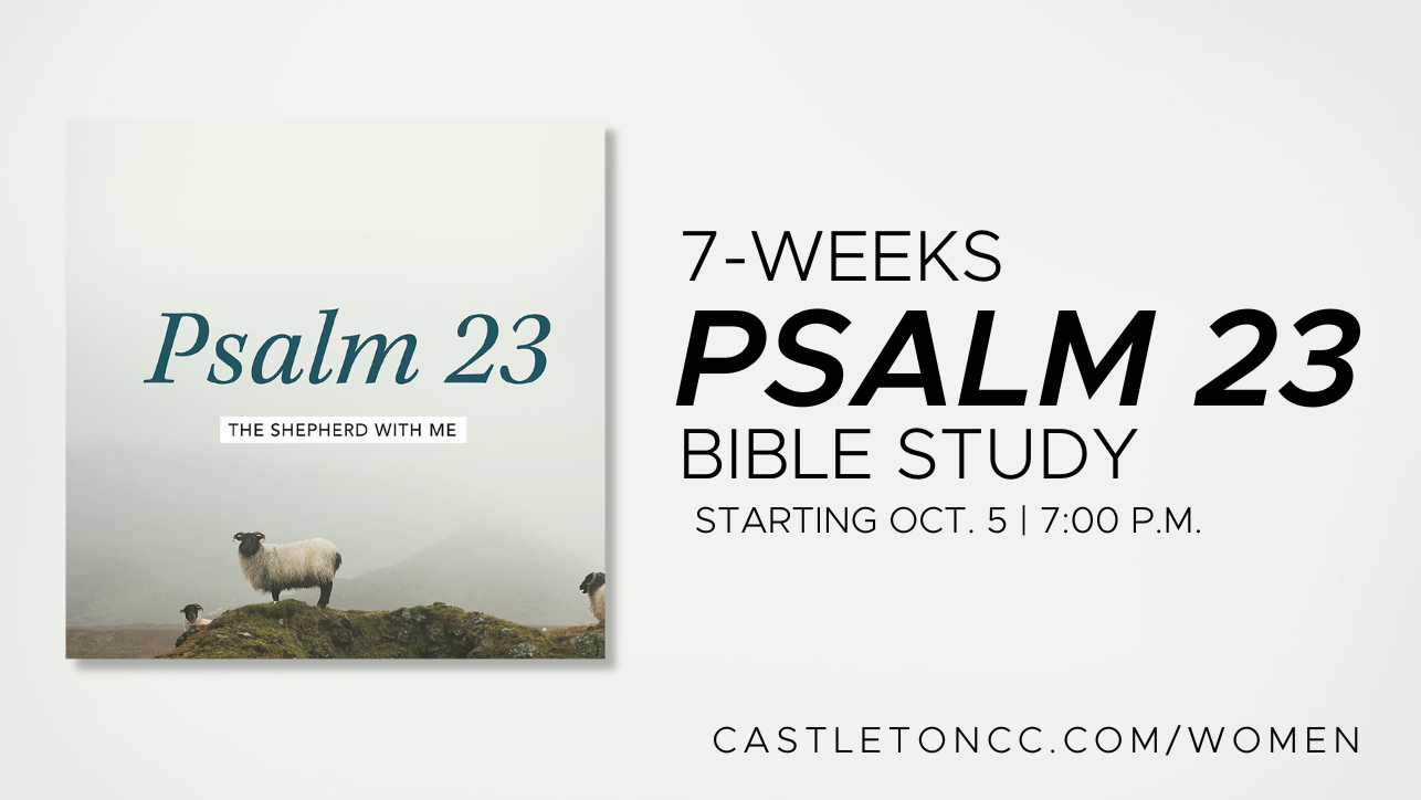 Women's Bible Study: Psalm 23