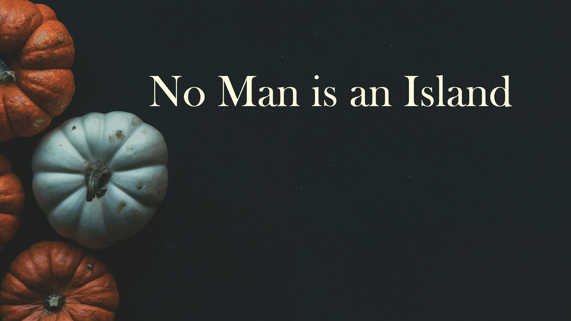 No Man Is An Island | Word Of Life Church