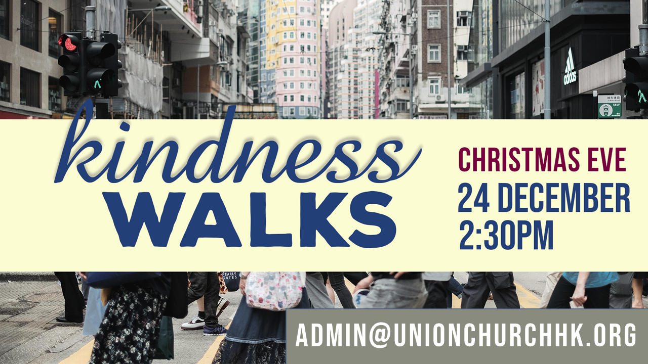 Kindness Walks Christmas Eve