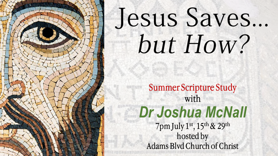 Summer Scripture Study