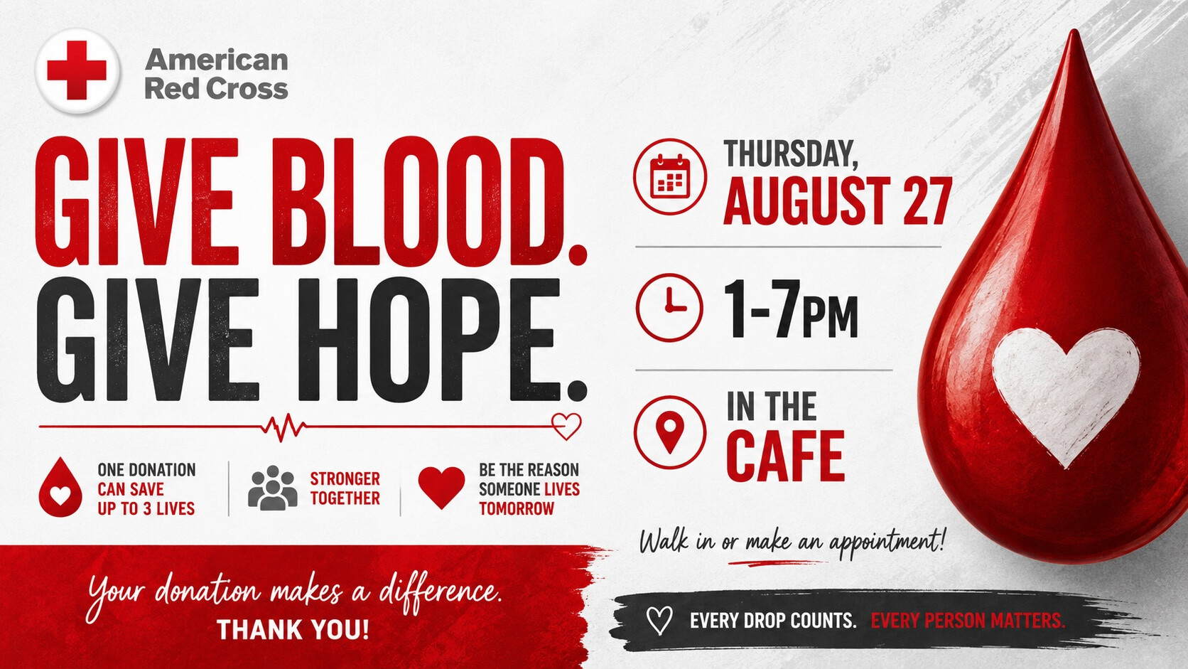 Red Cross Blood Drive
