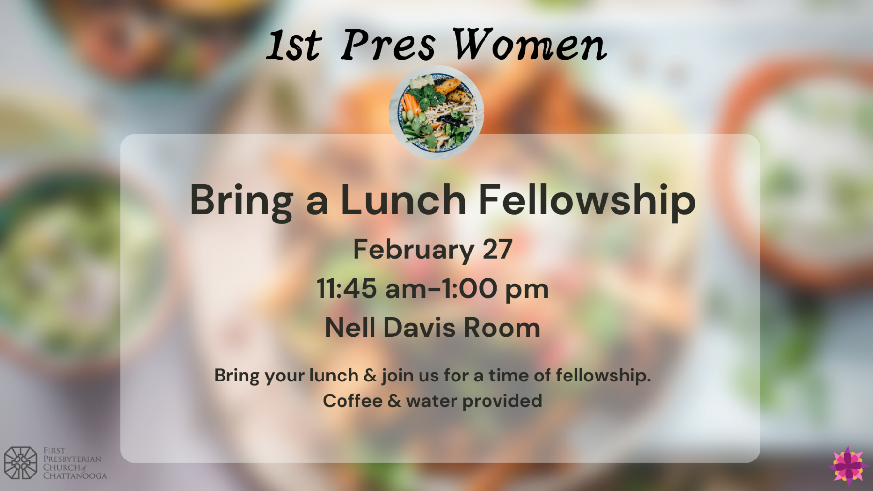 Ladies Bring-a-Lunch Fellowship
