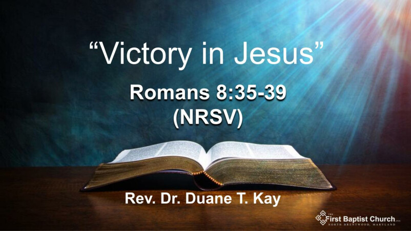"Victory in Jesus"