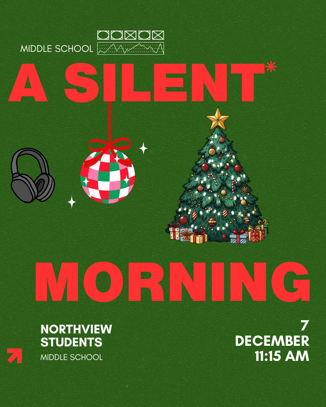 A SILENT MORNING CHRISTMAS PARTY MS 
