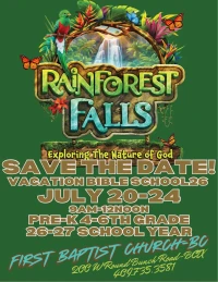 Rainforest Falls Flyer