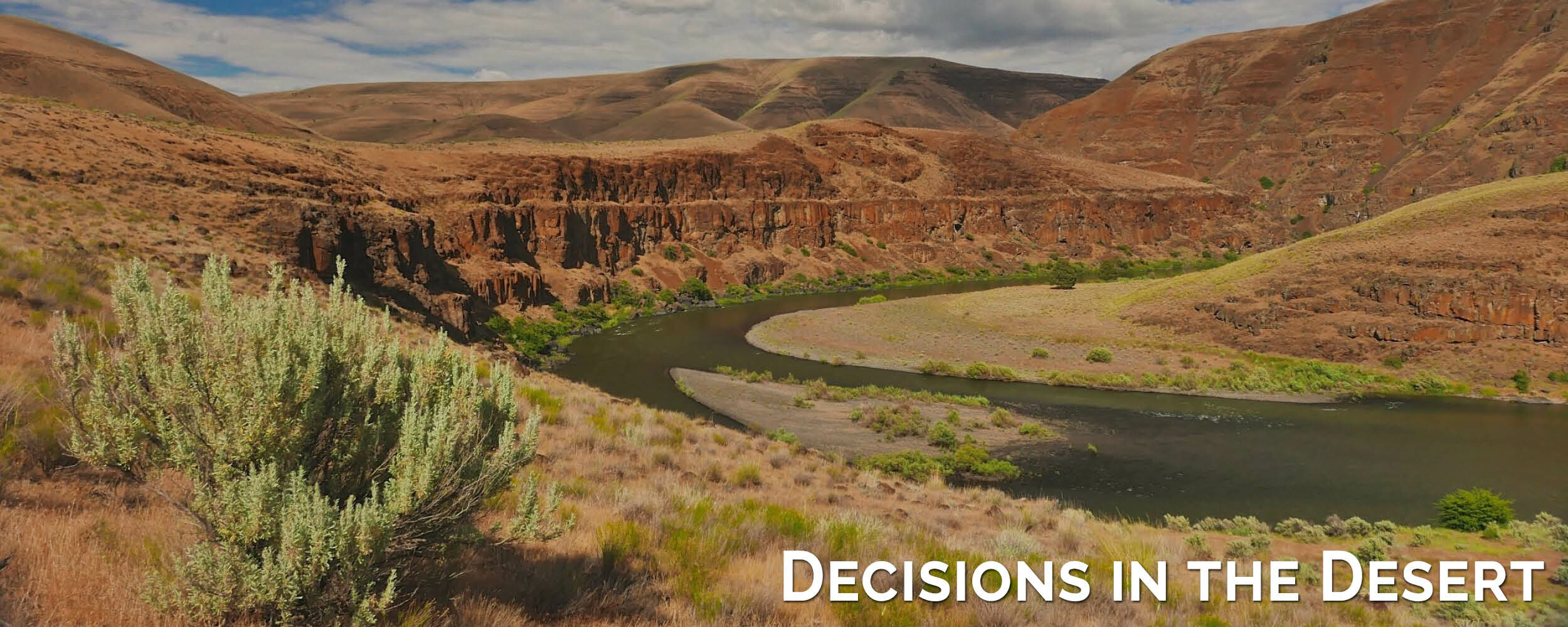 Decisions in the Desert, Children's Message