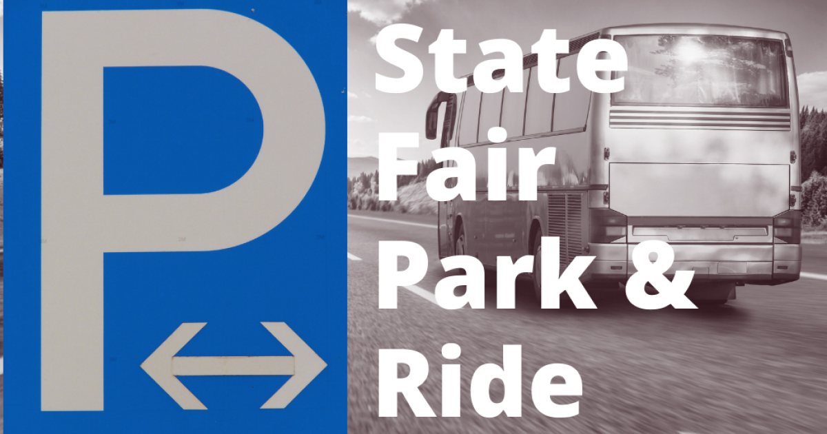 State Fair Park and Ride Calvary Church Roseville, MN