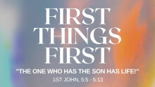 The One Who has the Son has Life