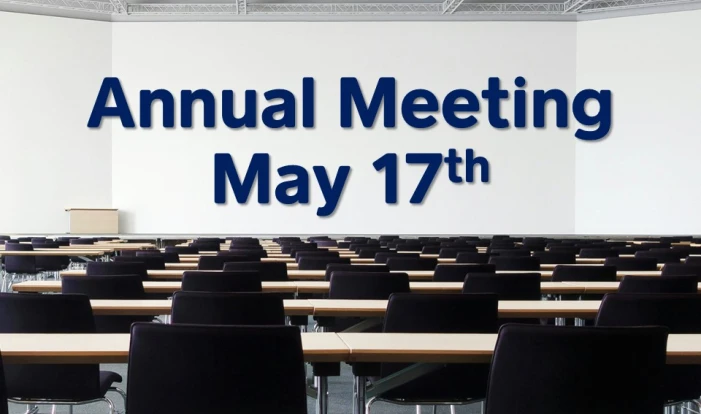 Annual Meeting 2026 - May 17 2026 12:30 PM