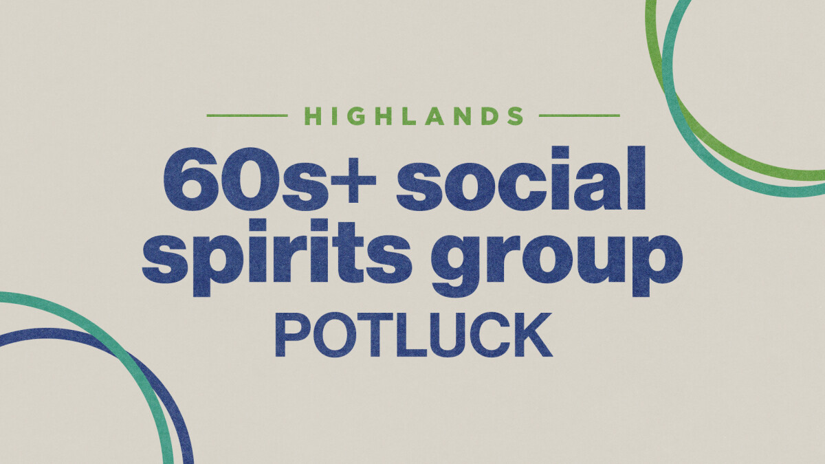 60s+ Potluck Dinner