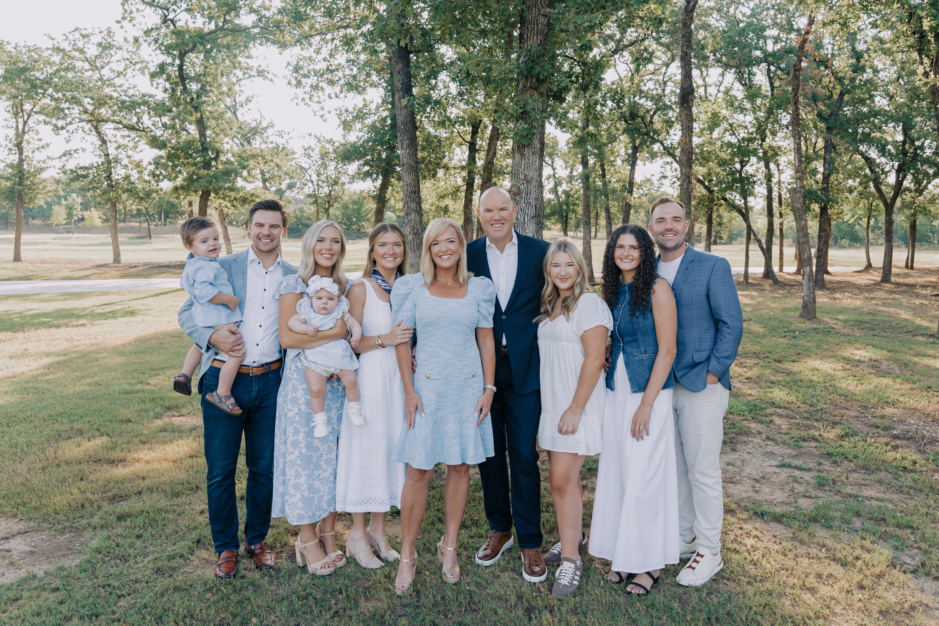 Pastor Jeff standing with his family