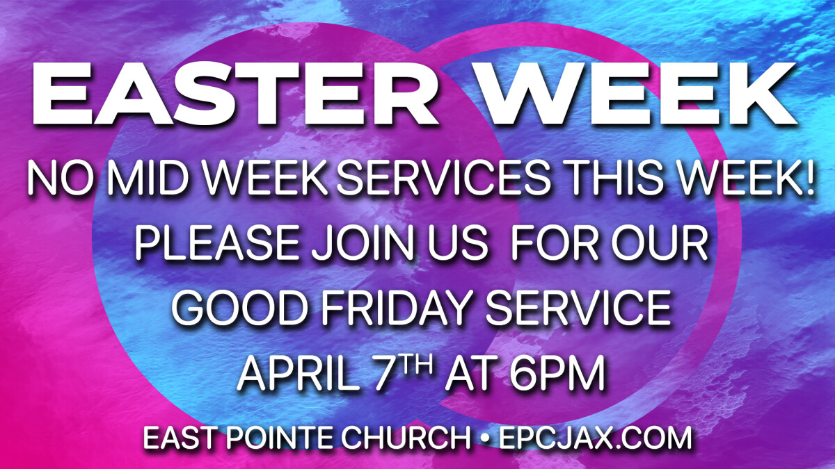 No Mid-Week Services