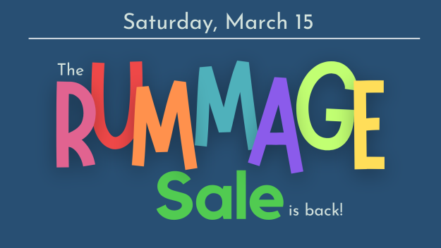 Missions Rummage Sale - March 15