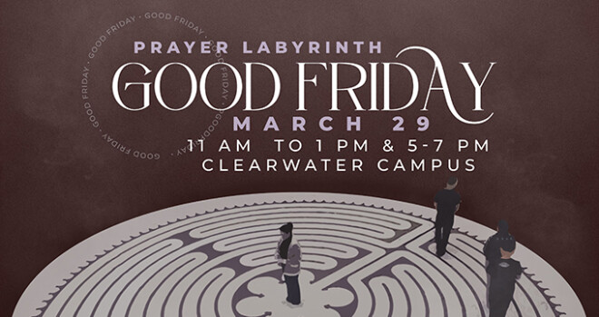 Good Friday Labyrinth: 5-7 PM