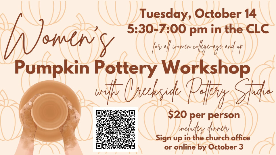 Women's Pumpkin Pottery Night