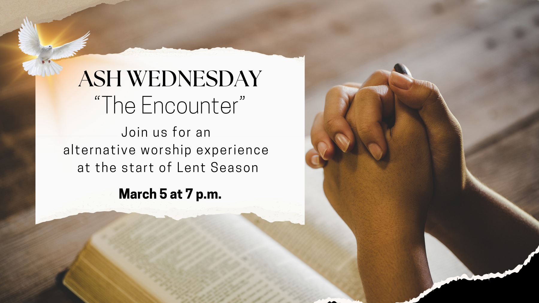 Ash Wednesday - The Encounter